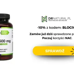 Suplement NAC 500 mg od Supp Life. Poczuj korzyści NAC, minimalizując potencjalne skutki uboczne. Zamów z rabatem!