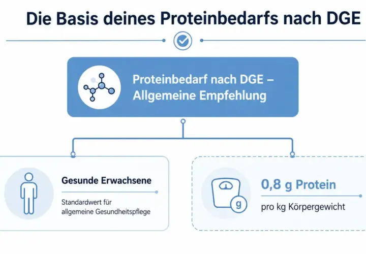 Zalecenie DGE: zdrowe osoby dorosłe potrzebują 0,8 g białka na kg masy ciała. Dowiedz się, ile białka dziennie powinieneś spożywać.
