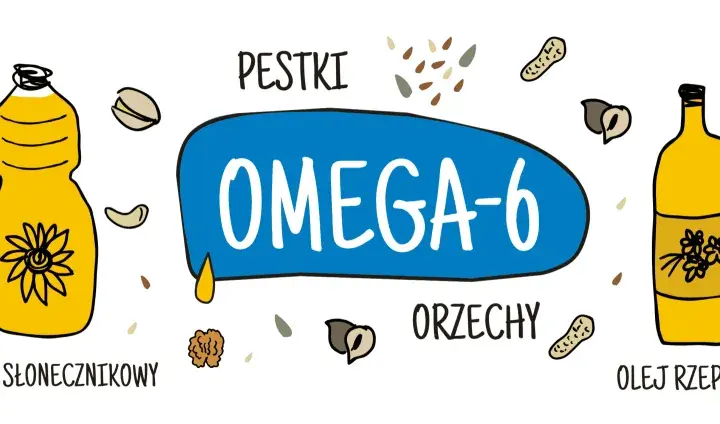 Olej z pestek dyni, orzechy, oliwa z oliwek, olej słonecznikowy i rzepakowy – to wszystko źródła kwasów nnkt, czyli omega-6.