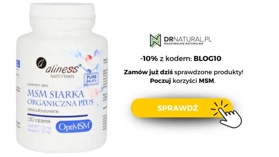 Siarka organiczna (MSM) - czy jest bezpieczna? Sprawdź!
